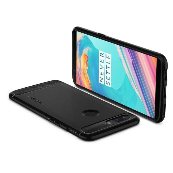 Spigen OnePlus 5T ile Uyumlu Kılıf Rugged Armor