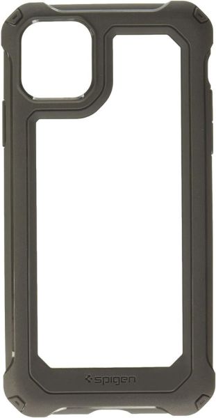 Spigen iPhone 11 Pro ile Uyumlu Kılıf Gauntlet Gun Metal
