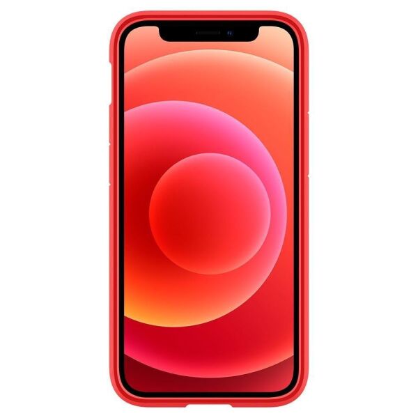 Spigen iPhone 12 Mini ile Uyumlu Kılıf Ultra Hybrid Red