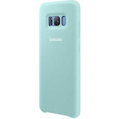 Galaxy S8 ile Uyumlu Silikon Kılıf Mavi EF-PG950TLEGWW
