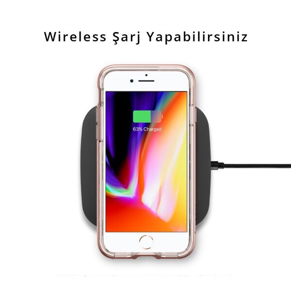 Spigen iPhone 7 Plus / 8 Plus ile Uyumlu Kılıf Neo Hybrid Herringbone Serisi Pale Dogwood