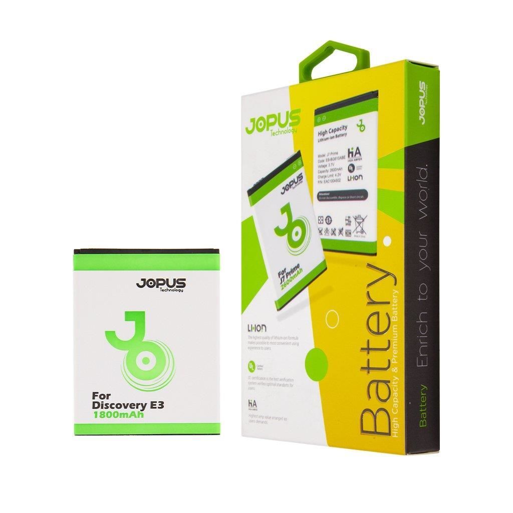 Jopus Discovery E3 ile Uyumlu JBT-01 Batarya