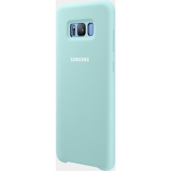 Galaxy S8 Plus ile Uyumlu Silikon Kılıf Mavi EF-PG955TLEGWW