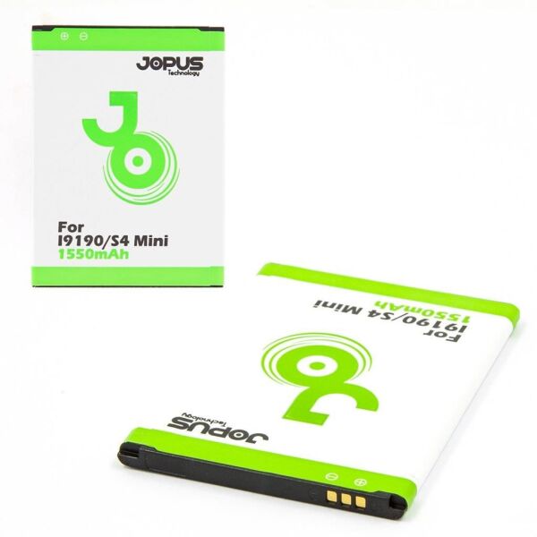 Jopus I9190 Galaxy S4 Mini ile Uyumlu JBT-01 Batarya