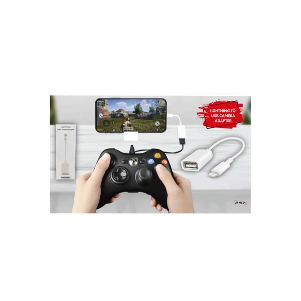 Lightning To USB Camera Adapter  JH-0514 Beyaz