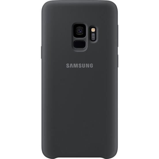 Galaxy S9 ile Uyumlu Silikon Kılıf Siyah EF-PG960TBEGWW