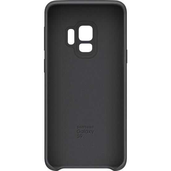 Galaxy S9 ile Uyumlu Silikon Kılıf Siyah EF-PG960TBEGWW