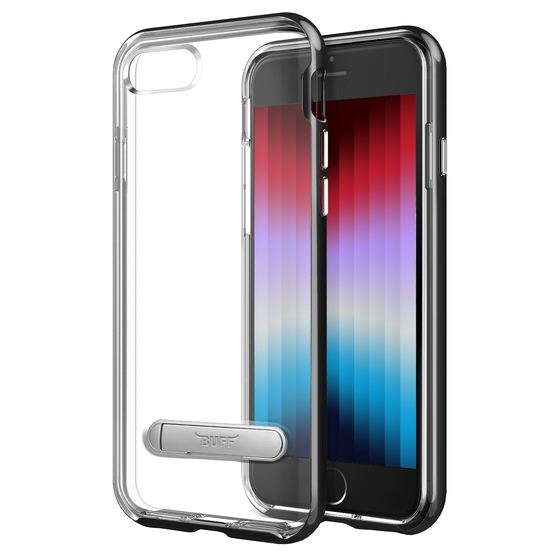 Buff iPhone Se 2022 ile Uyumlu Air Bumper Kılıf Blue