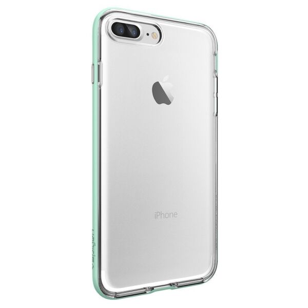 Spigen iPhone 7 Plus ile Uyumlu Kılıf Neo Hybrid Crystal Mint