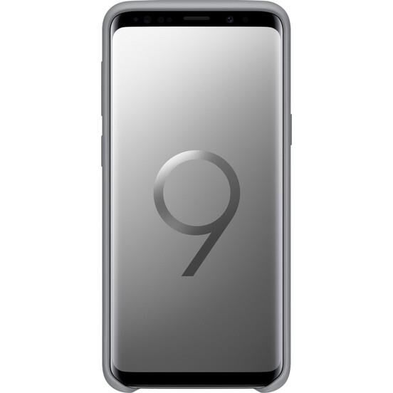 Galaxy S9 ile Uyumlu Silikon Kılıf Gri EF-PG960TJEGWW