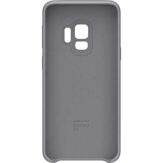 Galaxy S9 ile Uyumlu Silikon Kılıf Gri EF-PG960TJEGWW