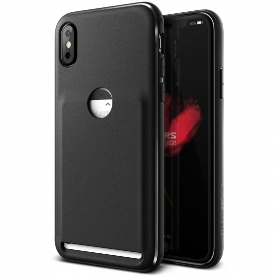 VRS Design İPhone X ile Uyumlu Damda Fit Kılıf Black