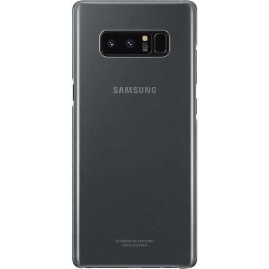 Galaxy Note 8 ile Uyumlu Şeffaf Kılıf Siyah EF-QN950CBEGWW