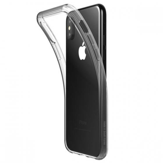 VRS Design İPhone X ile Uyumlu Crystal Touch Kılıf Clear