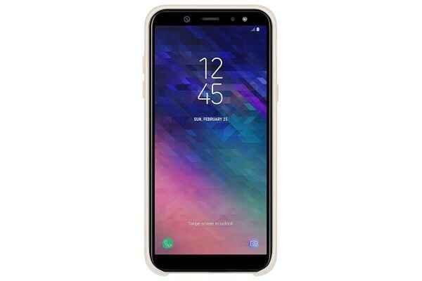 Galaxy A6 2018 ile Uyumlu Çift Katmanlı Arka Kapak Altın EF-PA600CFEGWW