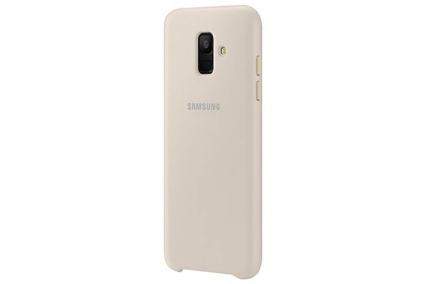 Galaxy A6 2018 ile Uyumlu Çift Katmanlı Arka Kapak Altın EF-PA600CFEGWW