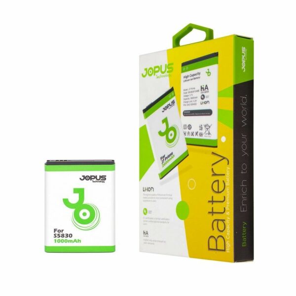 Jopus S5830 Galaxy Ace ile Uyumlu JBT-01 EB494358VU Batarya
