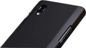 Nillkin Optimus L9 ile Uyumlu Sert Kauçuk Kılıf Siyah