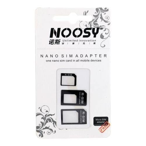 Nano Noosy Ve Micro Sim Kart Adaptörü