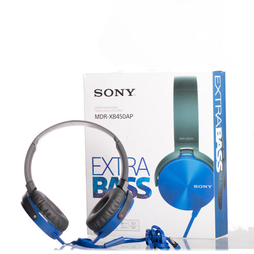 MDR-XB450AP EXTRA BASS™ Kulaküstü Kulaklık Mavi