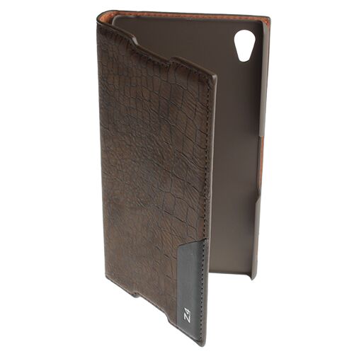 Xperia Z3 Plus ile Uyumlu Kılıf Rock Serisi Kapaklı Askeri Yeşil