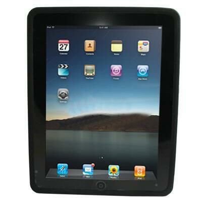 iPad ile Uyumlu Silikon Kılıf Siyah Renk