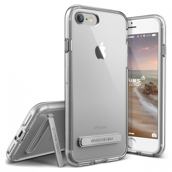 VRS Design iPhone 8 / 7 ile Uyumlu Crystal Mixx Kılıf Clear