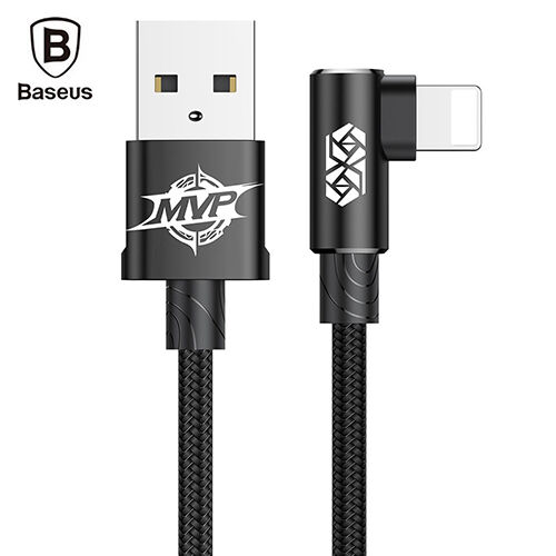 Baseus Lightning 1 Metre MVP Kablo Siyah