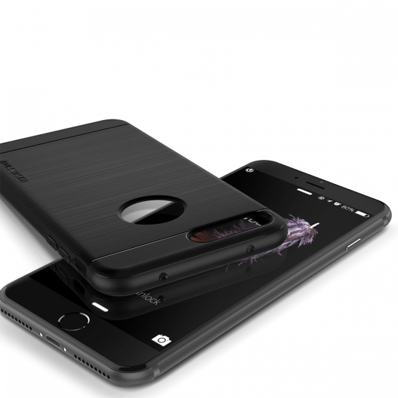 VRS Design iPhone 7 Plus ile Uyumlu Simpli Fit Kılıf Phantom Black