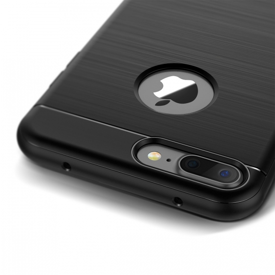 VRS Design iPhone 7 Plus ile Uyumlu Simpli Fit Kılıf Phantom Black