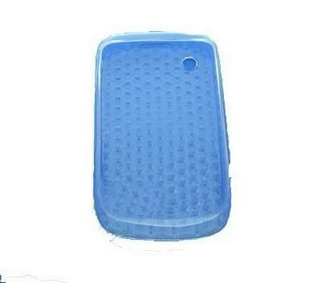 BlackBerry 9300 3G ile Uyumlu Şeffaf Silikon Kılıf Beyaz