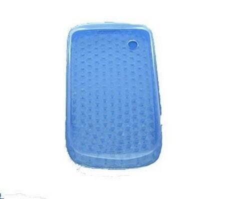 BlackBerry 9300 3G ile Uyumlu Şeffaf Silikon Kılıf Beyaz