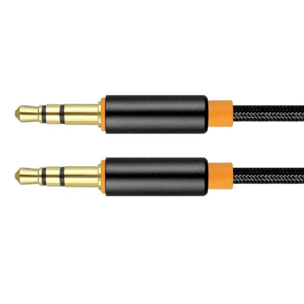 Jopus Universal 3.5mm JA-05 Convey 1 Metre AUX Kablosu Siyah