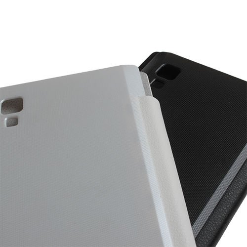 Optimus L9 ile Uyumlu Flip Cover Kılıf Beyaz