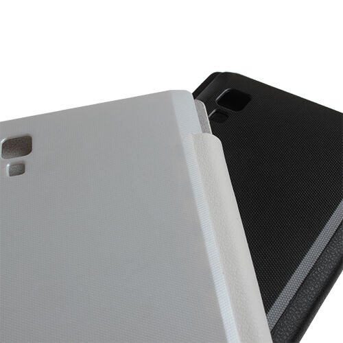 Optimus L9 ile Uyumlu Flip Cover Kılıf Beyaz
