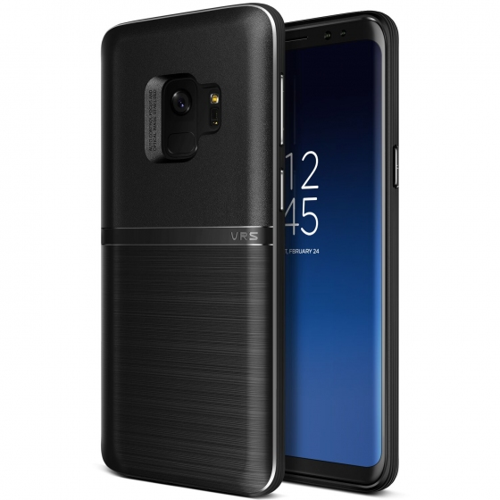 VRS Design Galaxy S9 ile Uyumlu Single Fit Kılıf Black
