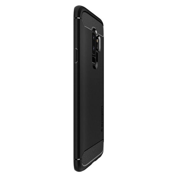Spigen Galaxy S9 Plus ile Uyumlu Kılıf Rugged Armor