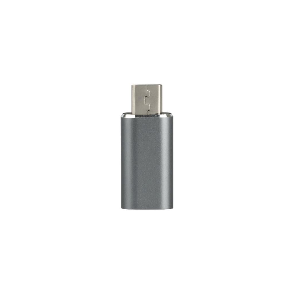 Syrox Lightning Micro USB Dönüştürücü DT16 Gümüş