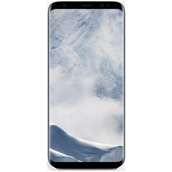 Galaxy S8 ile Uyumlu Silikon Kılıf Beyaz EF-PG950TWEGWW