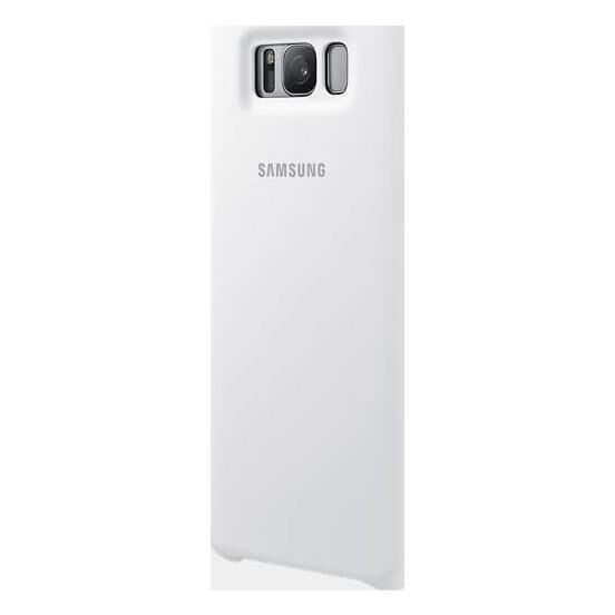 Galaxy S8 ile Uyumlu Silikon Kılıf Beyaz EF-PG950TWEGWW