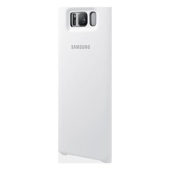 Galaxy S8 ile Uyumlu Silikon Kılıf Beyaz EF-PG950TWEGWW