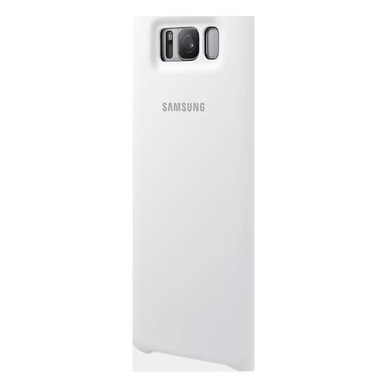 Galaxy S8 ile Uyumlu Silikon Kılıf Beyaz EF-PG950TWEGWW