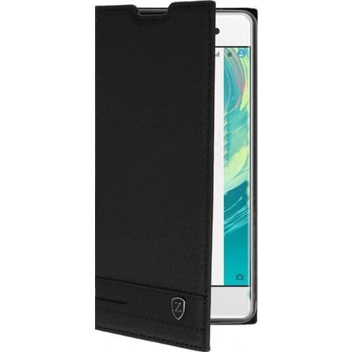 Xperia XA ile Uyumlu Kapaklı Koruma Kılıfı Siyah