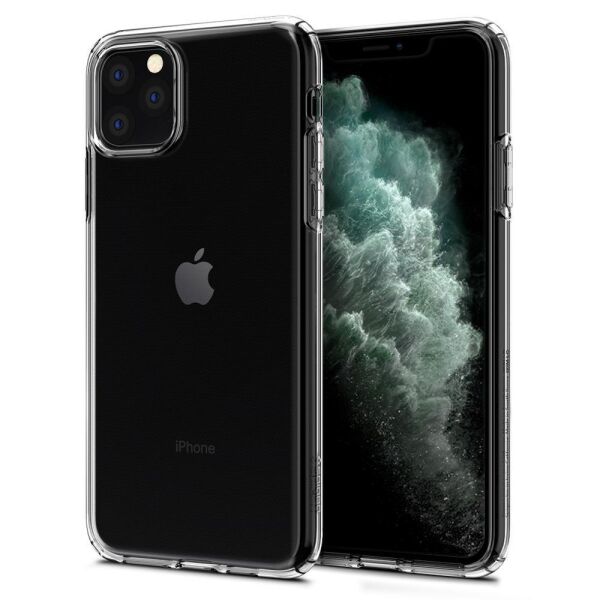 Spigen iPhone 11 Pro Max ile Uyumlu Kılıf Liquid Crystal Space Crystal