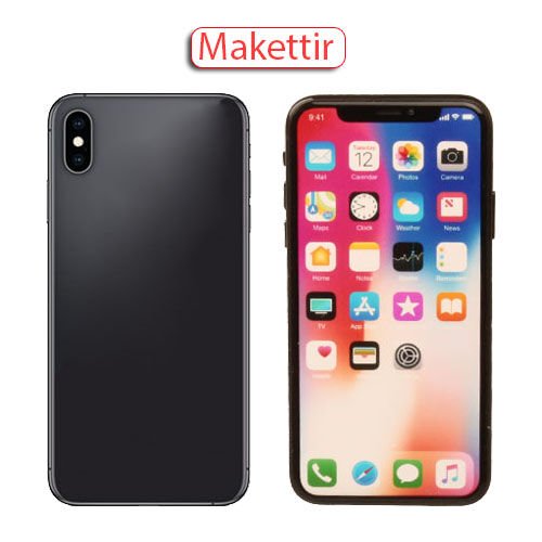 iPhone X Dummy Maket Telefonu Siyah