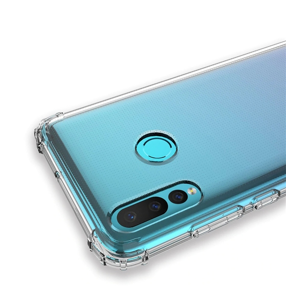 Blogy Y9 Prime 2019 ile Uyumlu Crystal Fit Kılıf Crystal Clear