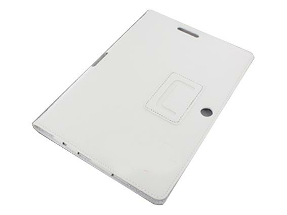 Transformer Pad TF300 ile Uyumlu Standlı Deri Kılıf Beyaz Renk