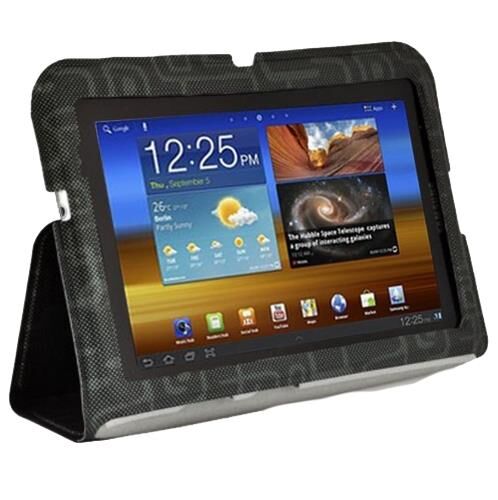 Galaxy Tab 2 7.0 P3100 ile Uyumlu Standlı Kılıf Gri Renk