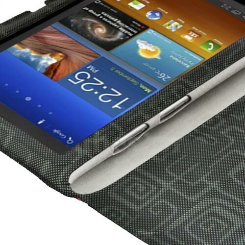 Galaxy Tab 2 7.0 P3100 ile Uyumlu Standlı Kılıf Gri Renk