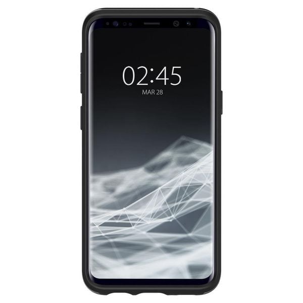 Spigen Galaxy S9 ile Uyumlu Kılıf Neo Hybrid Shiny Black